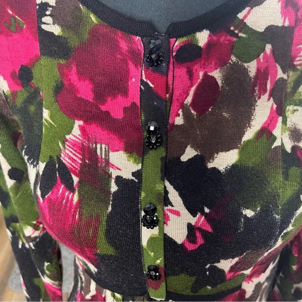 EP Yaying Soft Wool Floral Dress, Career, Strong Femininity, Boss Lady XS - Picture 10 of 11
